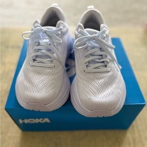 HOKA White Running Shoes